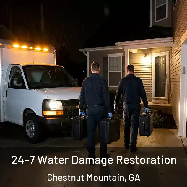  24-7 Water Damage Restoration Chestnut Mountain, GA