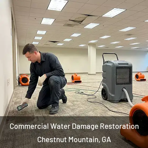  Commercial Water Damage Restoration Chestnut Mountain, GA