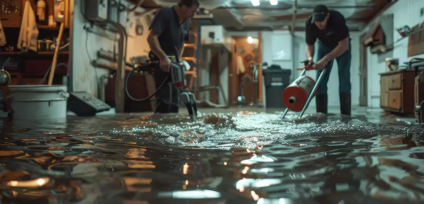 Basement Water Damage Cleanup Chestnut Mountain