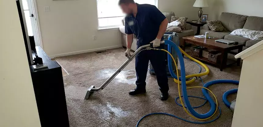 Flooded Basement Carpet Cleanup Chestnut Mountain