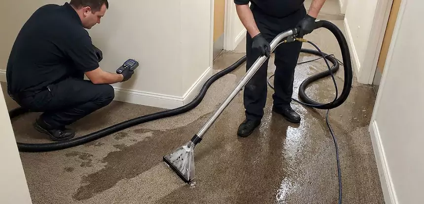 Basement Flooded Carpet Soaked Recovery in Chestnut Mountain