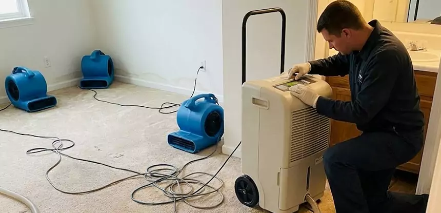Water Damage Restoration in Chestnut Mountain