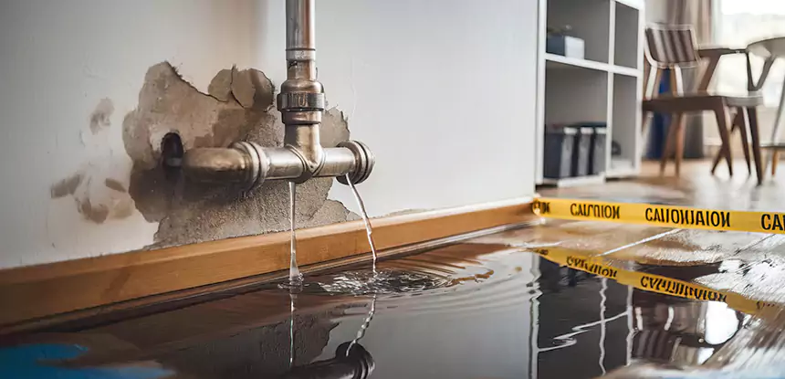 Burst Pipe Cleanup in Chestnut Mountain
