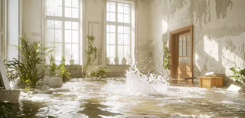 Water and Fire Damage Restoration in Chestnut Mountain