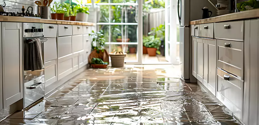 Kitchen Water Mitigation Services in Chestnut Mountain