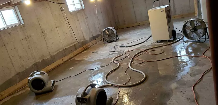 Environmental Sewage Cleanup in Chestnut Mountain