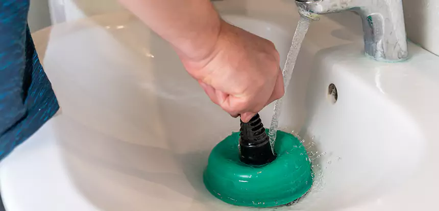 Sink Standing Water Blockage Removal in Chestnut Mountain