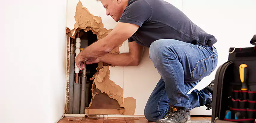 Broken Pipe Water Damage Repair in Chestnut Mountain