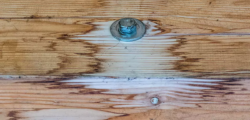 Fixing Water Marks on Wood in Chestnut Mountain