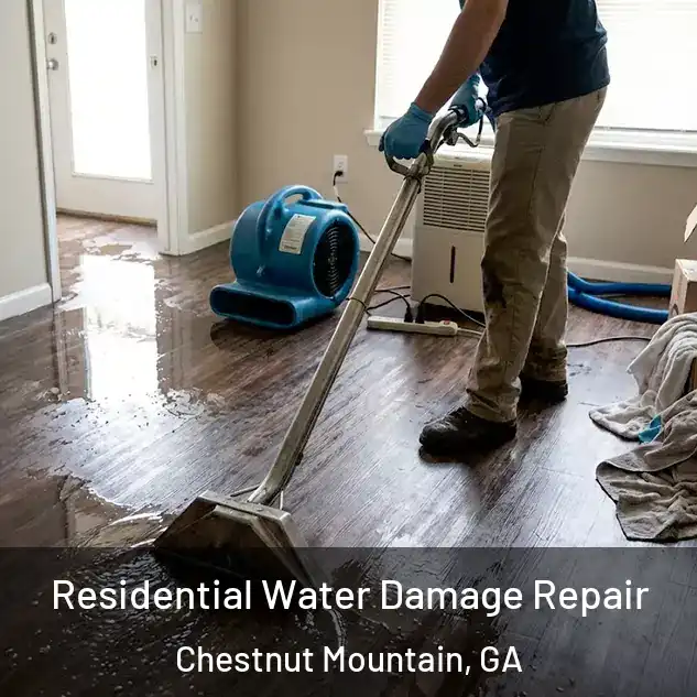  Residential Water Damage Repair Chestnut Mountain, GA