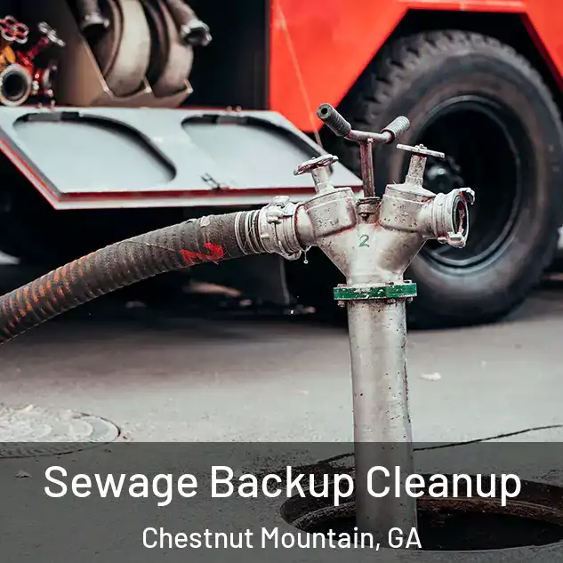  Sewage Backup Cleanup Chestnut Mountain, GA