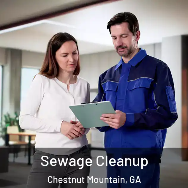  Sewage Cleanup Chestnut Mountain, GA