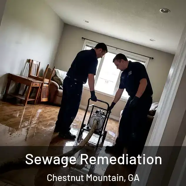  Sewage Remediation Chestnut Mountain, GA