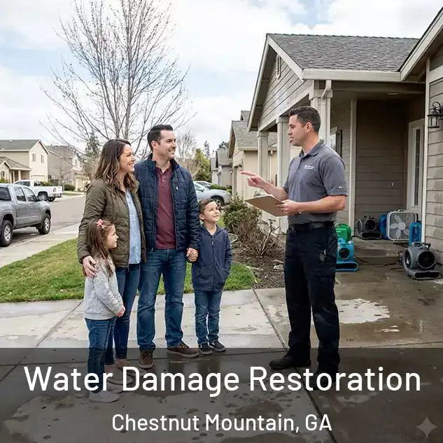  Water Damage Restoration Chestnut Mountain, GA